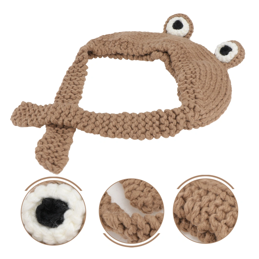 1Pc Cartoon Hat Adorable Knitted Hat Style Hat Winter Warm Ear Cuff Hat