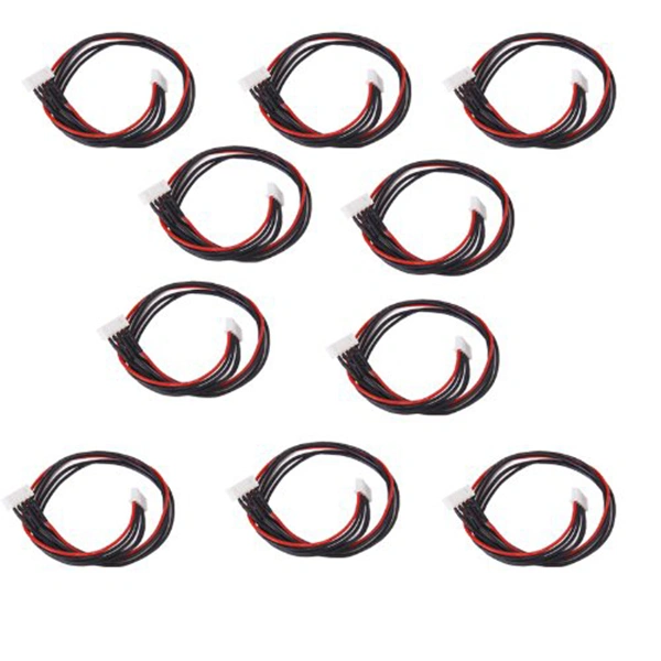 10pcs 30cm JST-XH 4S Lipo Balance Wire Extension Leads Cables