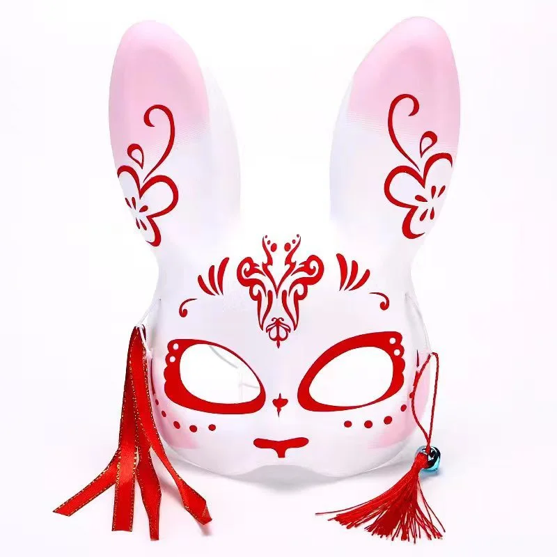 Decorative Animal Half-face Mask Plastic Halloween Animal Mask Delicate Masquerade Party Mask