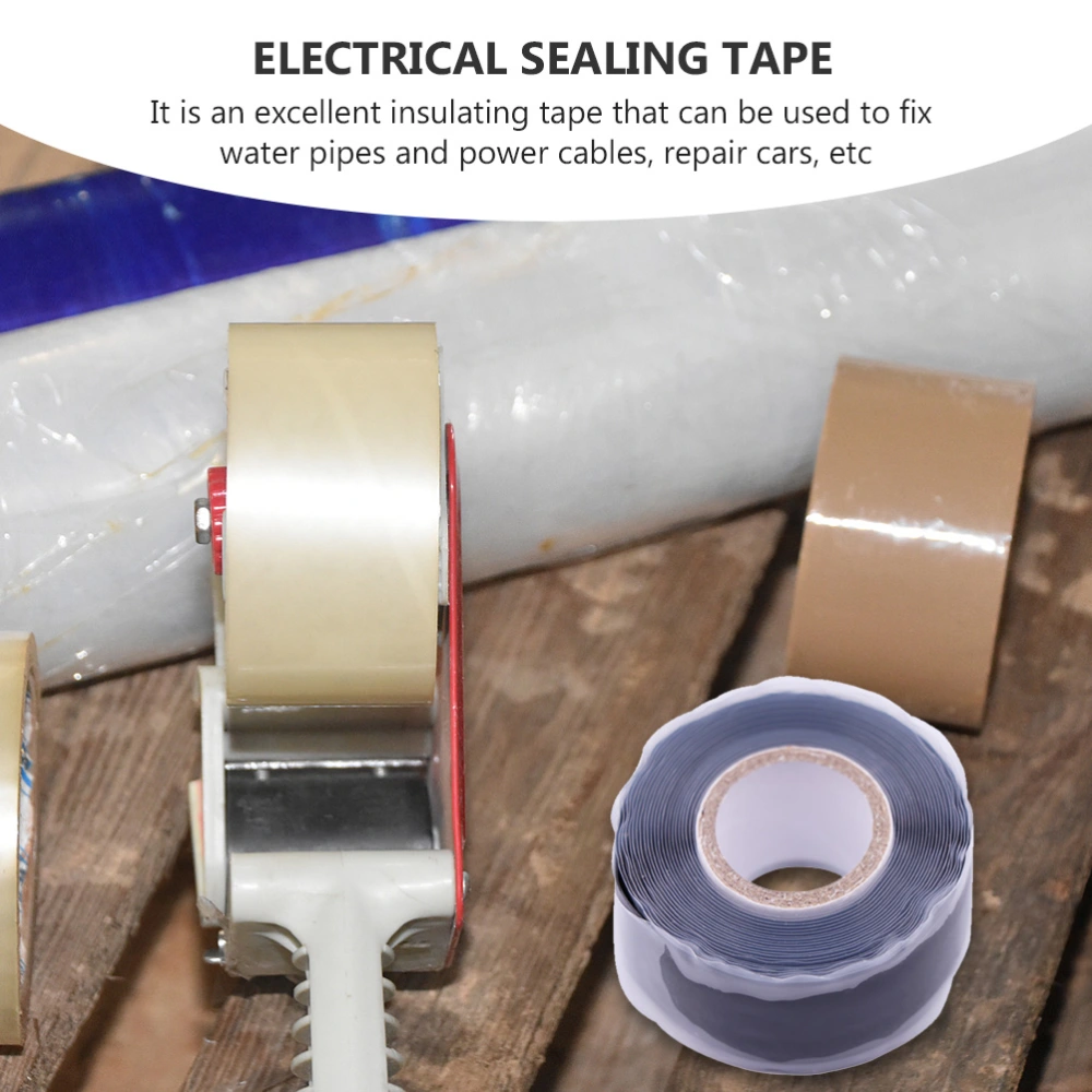 1 Roll Useful Waterproof Tape Anti-electric Sealing Tape for Hose Wire Repairing