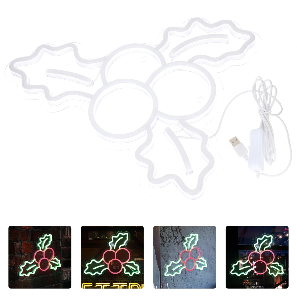 Funny Neon Decorations Halloween Neon Light Halloween Luminous Backboard Acrylic Neon Light