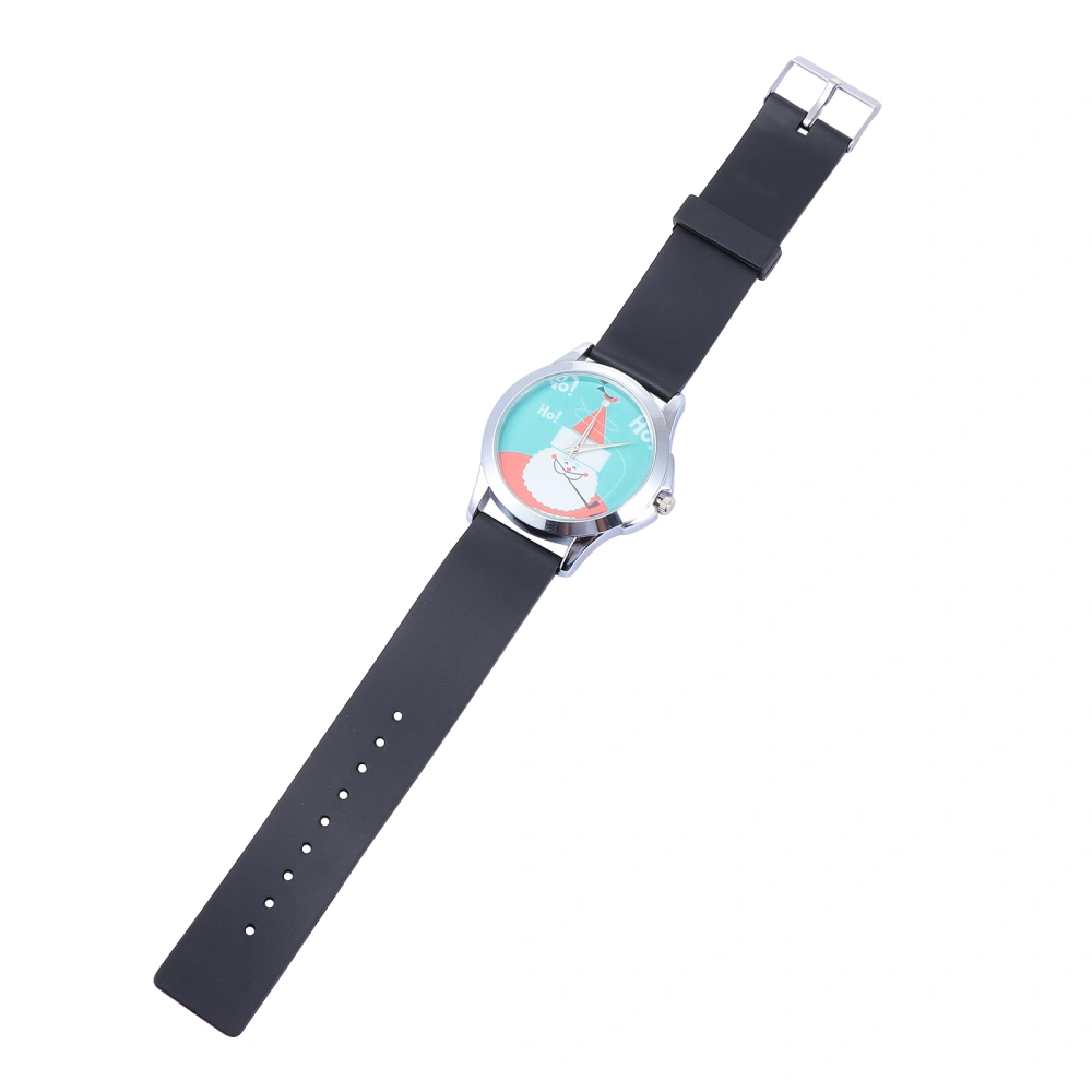 Christmas Elements Watch Quartz Watch PVC Watchband Cartoon Women Watch