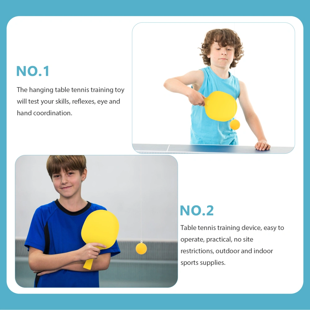 1 Set of Table Tennis Set Hanging Table Tennis Indoor Table Tennis Toys for Kids