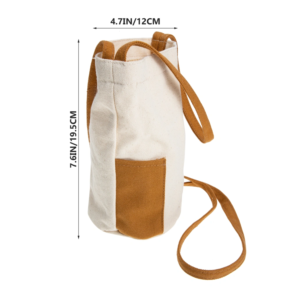 Basketball Game Spectator Canvas Cup Bag Canvas Umbrella Protective Sleeve