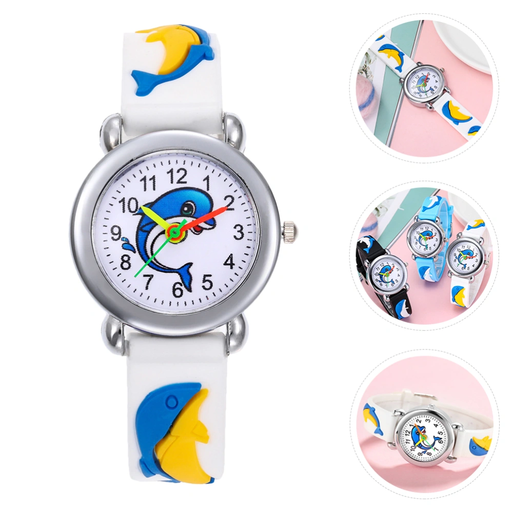 Cartoon Dolphin Watch Kids Cartoon Digital Watch Fashion Children Casual Watch