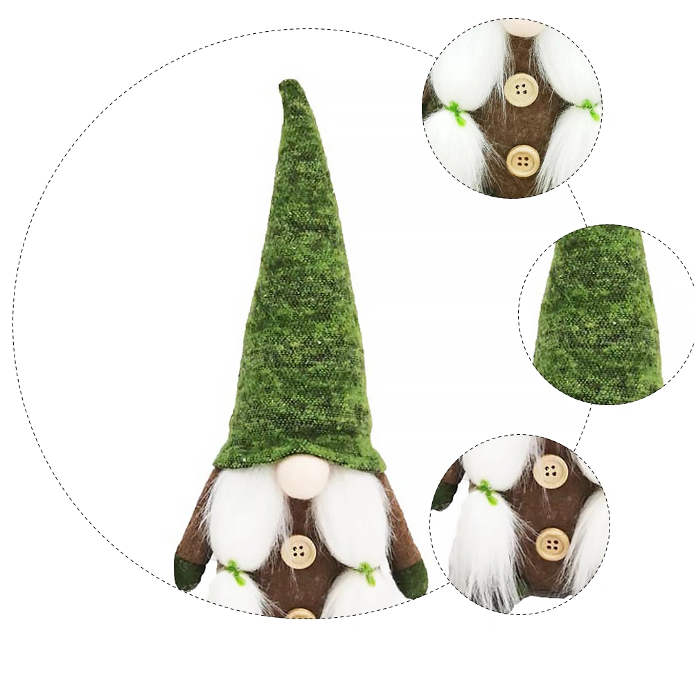 1Pc Christmas Decor Santa Claus Desktop Decor Santa Ornament