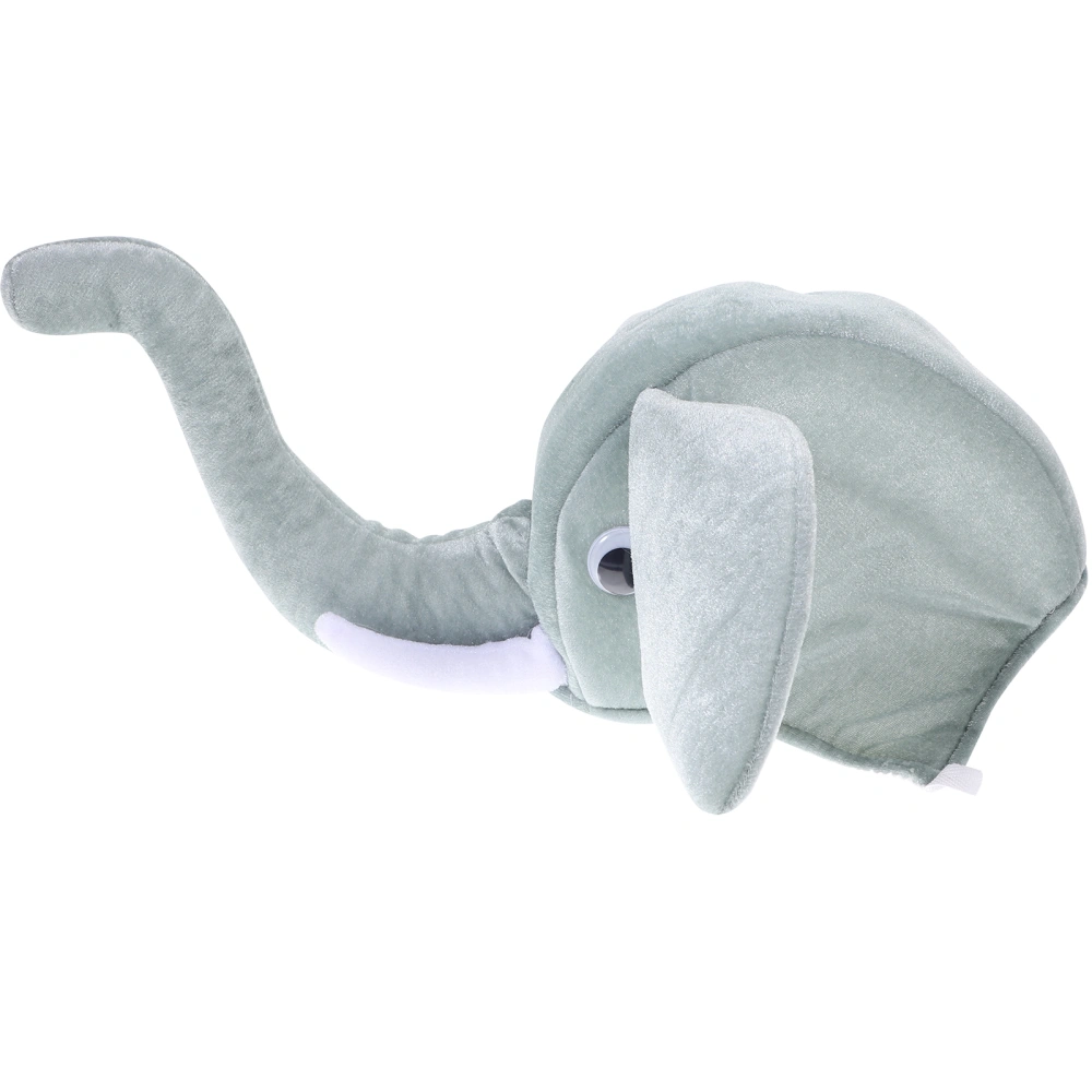 Interaction Animal Performance Costume Elephant Shaped Hats for Parent Child