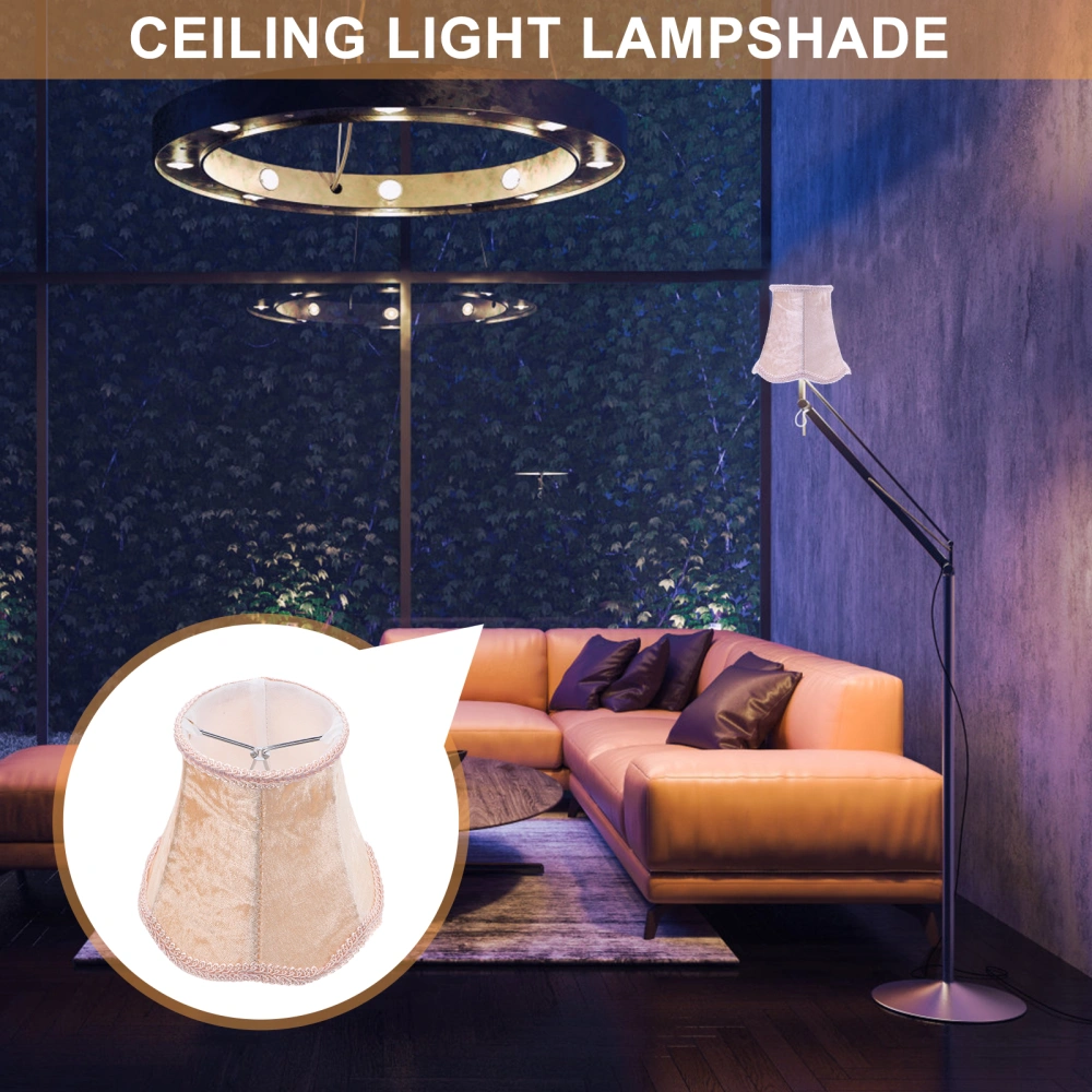 1 Pc Cloth Lampshade Crystal Ceiling Light Lamp Shade Wall Lamp Supply