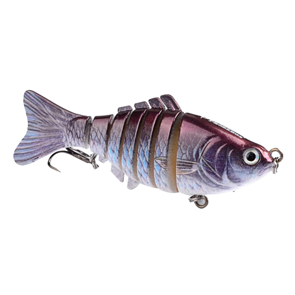 Lifelike 3D Eyes Fishing Lure 10CM 15.5G 6# Hooks Fish Tackle Crankbait Artificial Hard Bait (COLOR B)