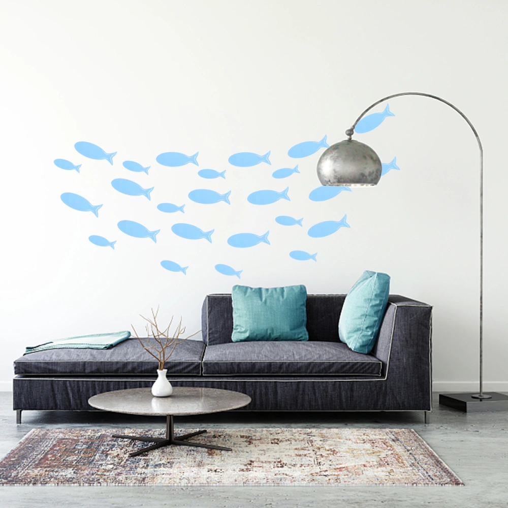 1Pc Marine Animals Wall Sticker Self-adhesive Wall Decal Removable Sticker