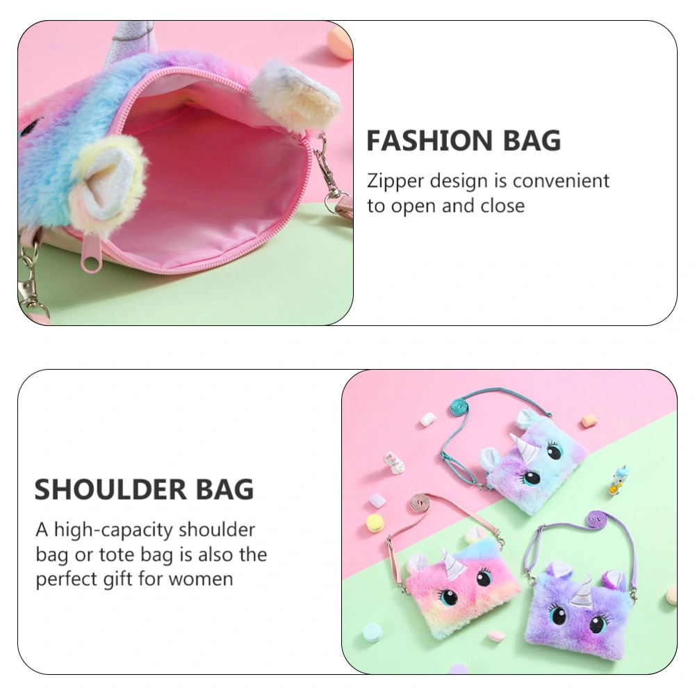 1 Pc Creative Storage Pouch Trendy Lovely Messenger Bag Adorable Coin Bag