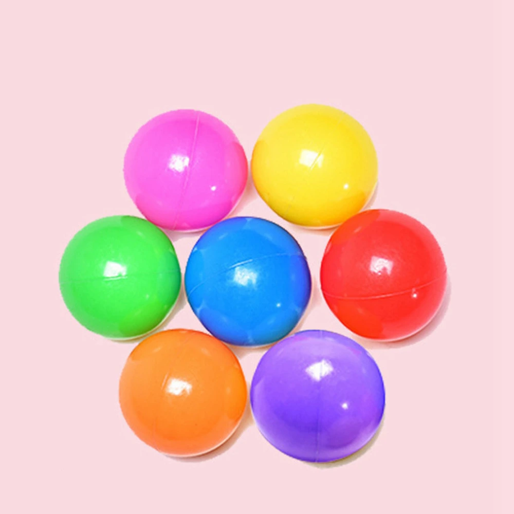 250pcs 5.5cm Colorful Thicken Ocean Balls PE Playground ball Toy for Kids Baby