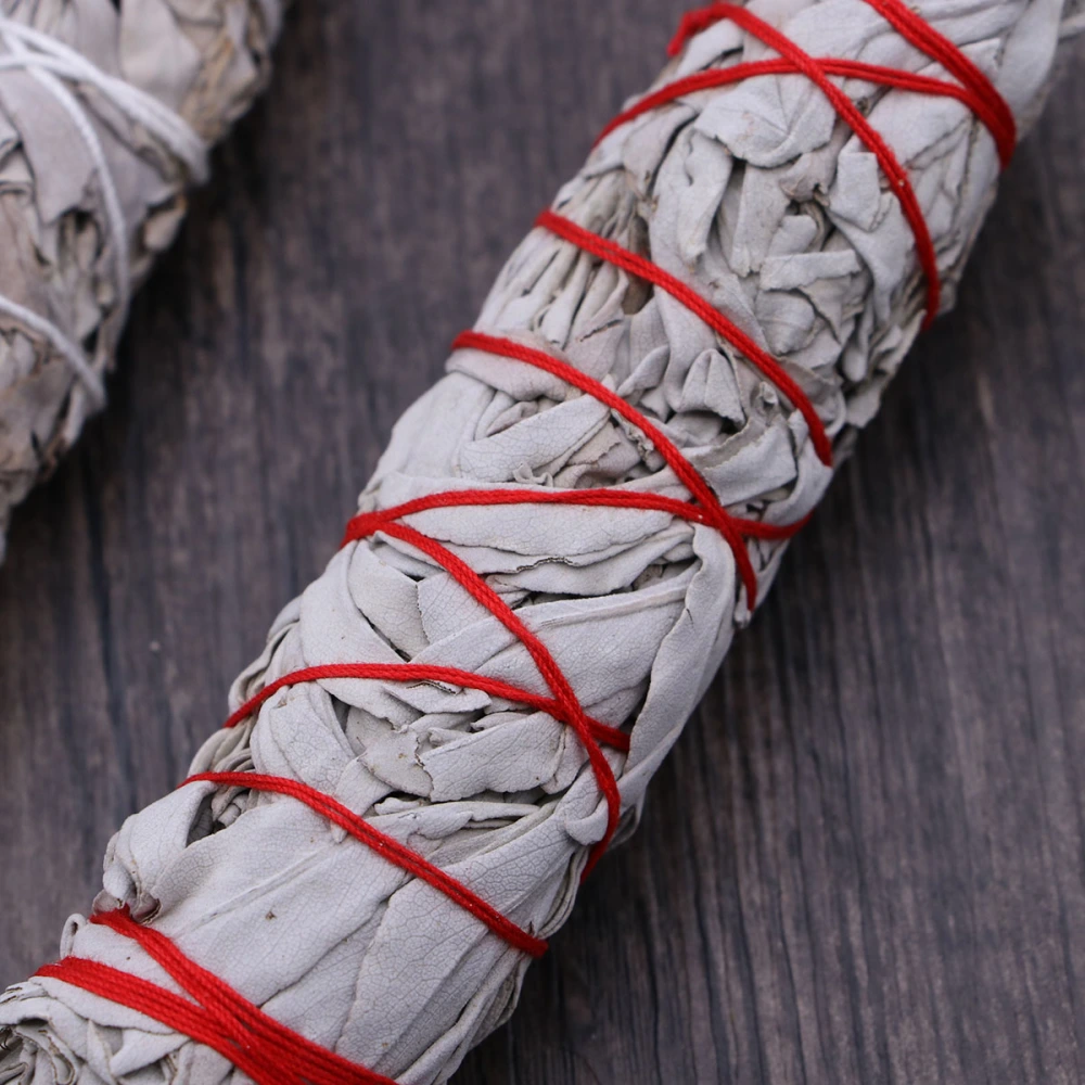 American California White Sage Smudging Wands Sticks (32g Heavy Small Bundle)