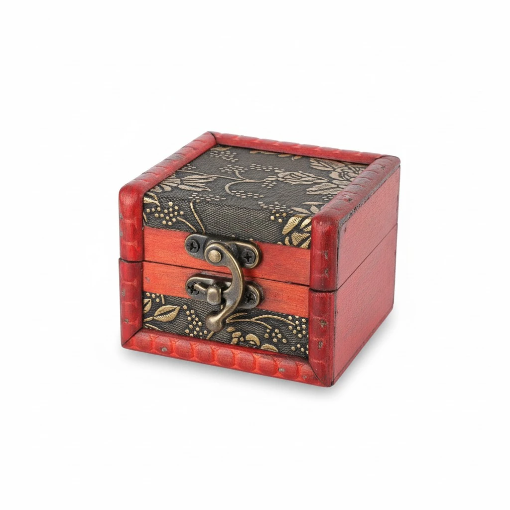 Wood Jewelry Box Small Trinket Storage Organizer Jewelry Trinket Storage Box