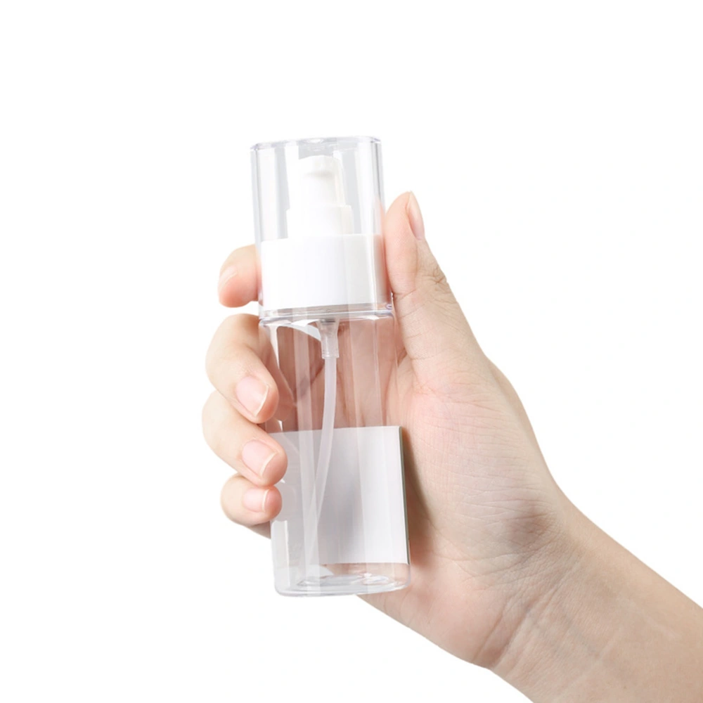 1 Set 2pcs Travel Empty Dispenser Bottle Pump Bottle Cosmetic Container for Travel Daily Use (30ml)