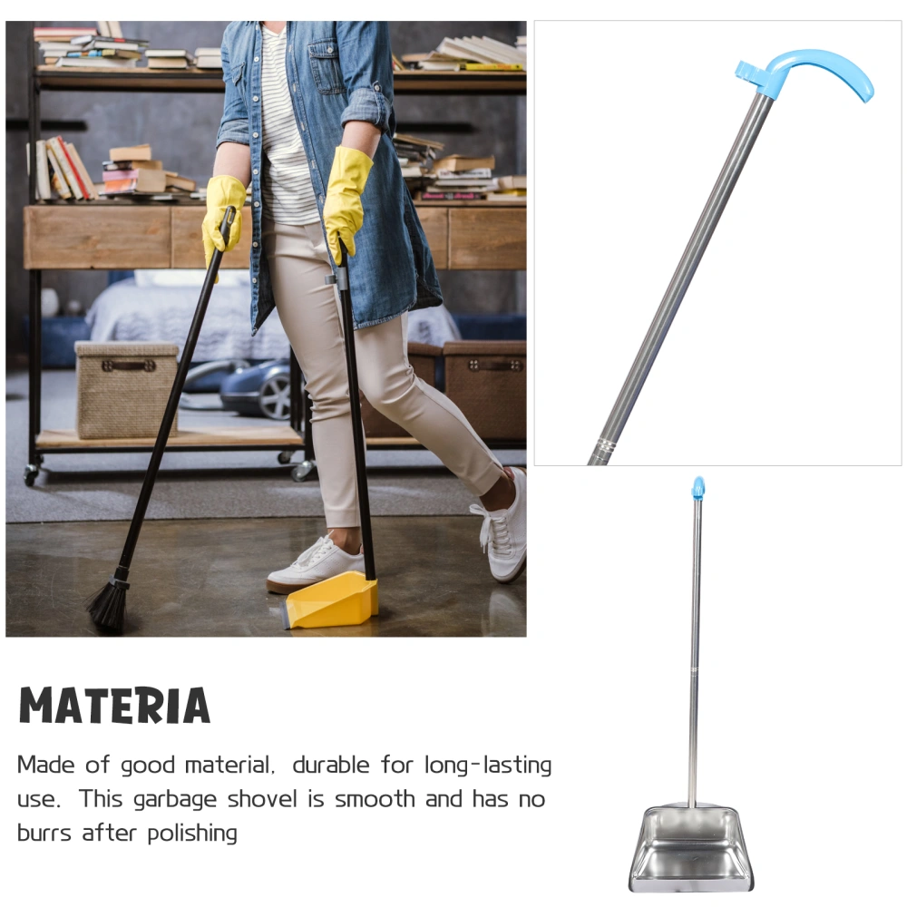 Stainless Steel Dustpan Office Garbage Shovel Dust Pan Household Cleaning Tool