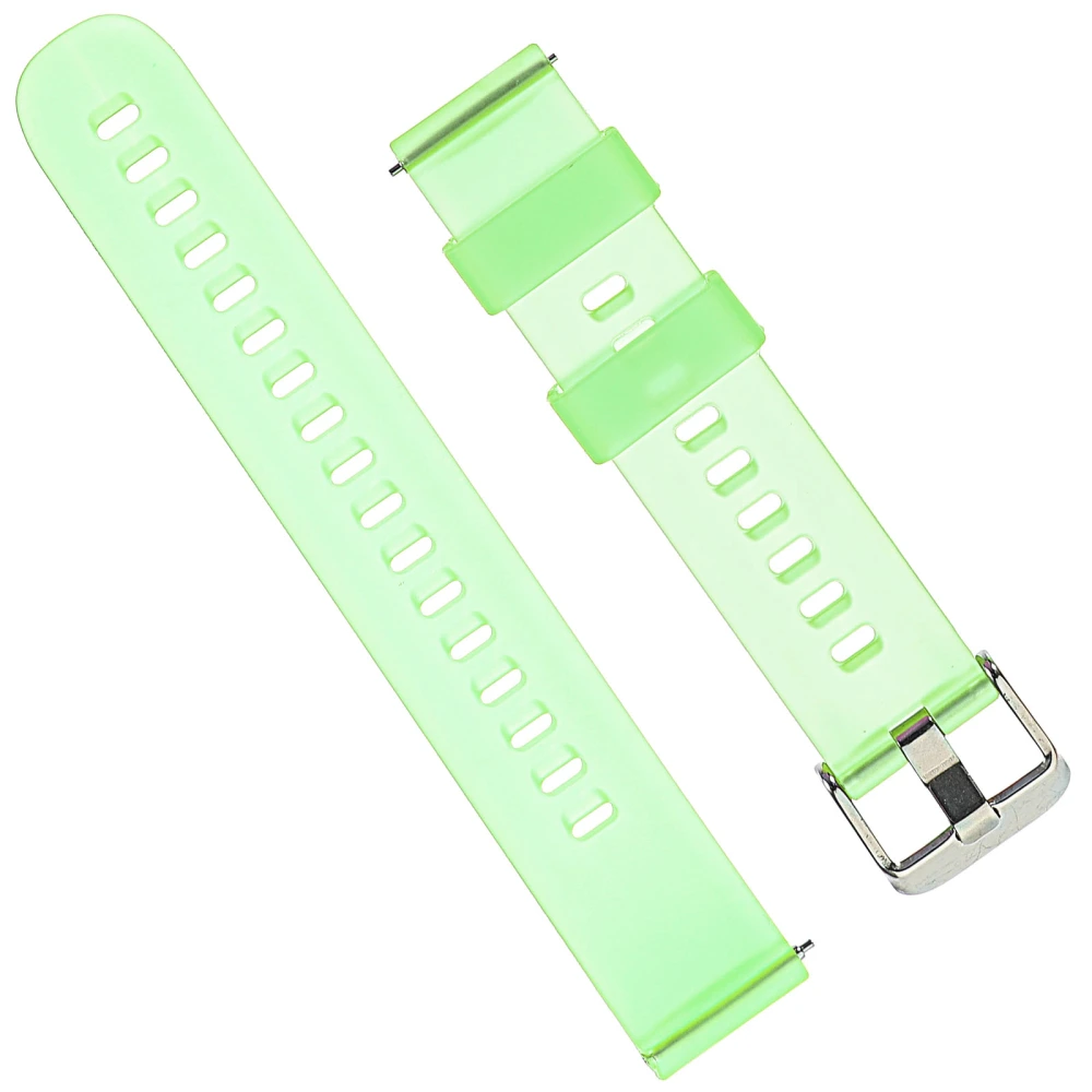 Smartwatch Band Silicone Watch Strap Wristwatch Belt Adjustable Watch Strap