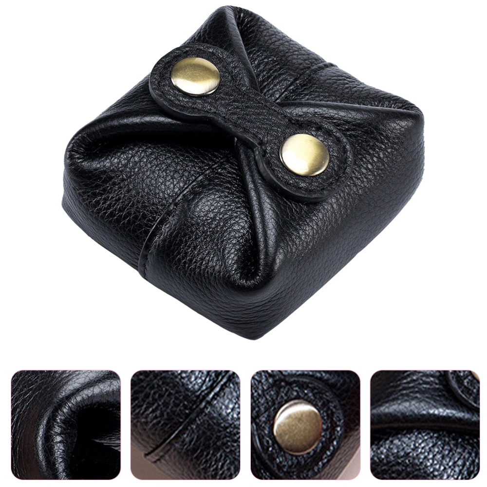 Lovely Supple Bag Practical Buckle Design Coin Purse Supple Coin Storage Bag