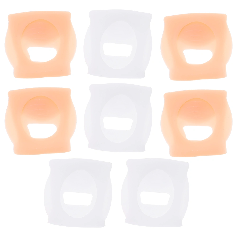 8Pcs Practical Arch Foot Pads Foot Care Tools Arch Foot Pads (Assorted Color)