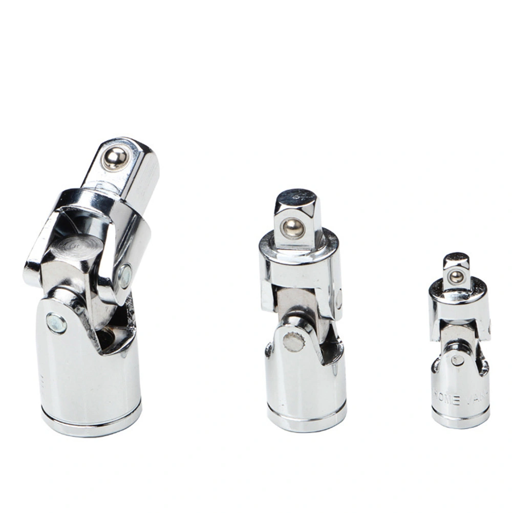 3pcs Socket Wrench Kit Accessories Crank Wrench Automobile Repair Wrench Connector (1/4 3/8 1/2)