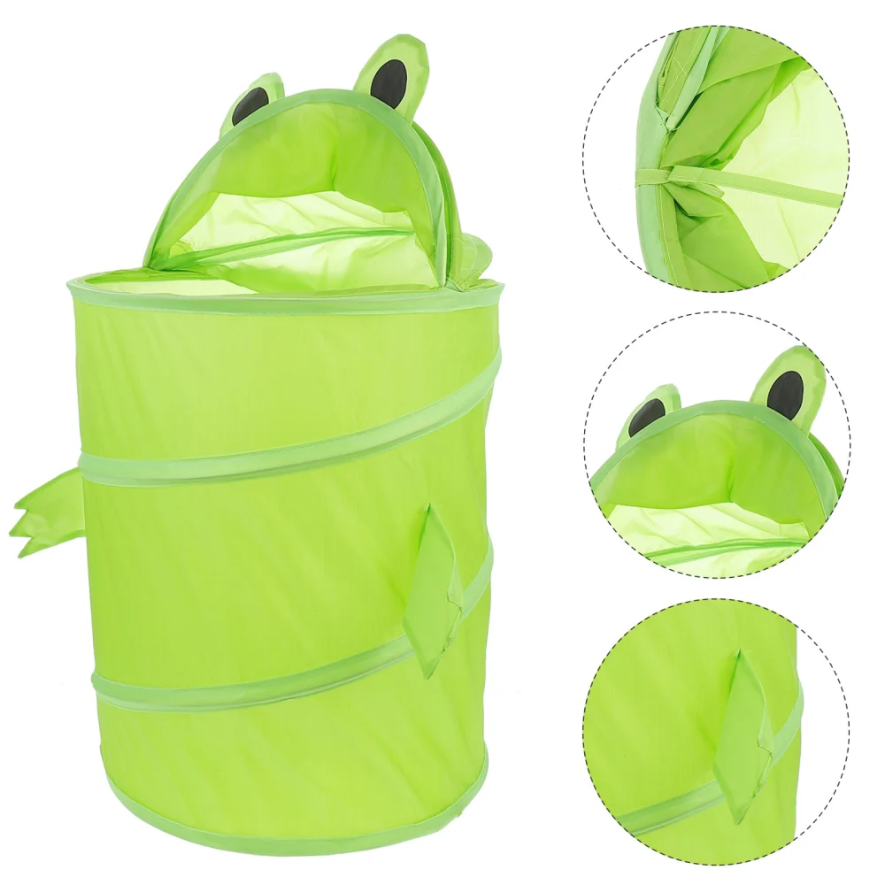 1PC Laundry Hamper Folding Cartoon Laundry Bucket Kids Toy Container Laundry Basket