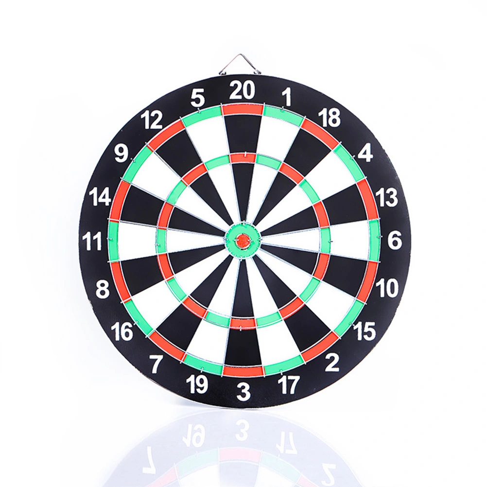 Dart Board with 6pcs Darts Office Home Outdoor Board Games Leisure Game Dartboard Set Cool Toy Gift for Kids and Adults (Random Color)
