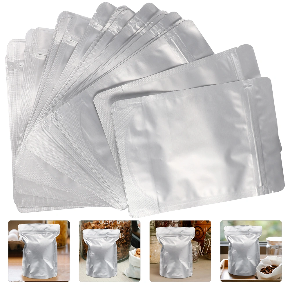 30Pcs Self Standing Bags with Zipper Coffee Beans Storage Bags Zipper Bag