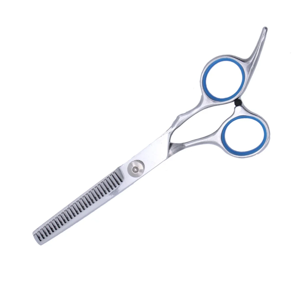 Cutting Styling Tool Hair Straight and Teeth Scissors Suit Stainless Steel Professional Barber Salon Hairdressing Haircut Shears (Silver)