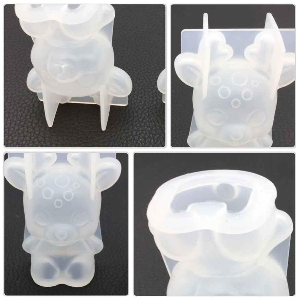 3D Deerlet Shaped Silicone Mold Multifunctional DIY Epoxy Mold Delicate Silicone Mold Decor