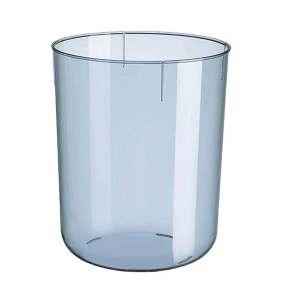 Household Transparent Rubbish Bin Creative Waste Bucket Office Trash Can