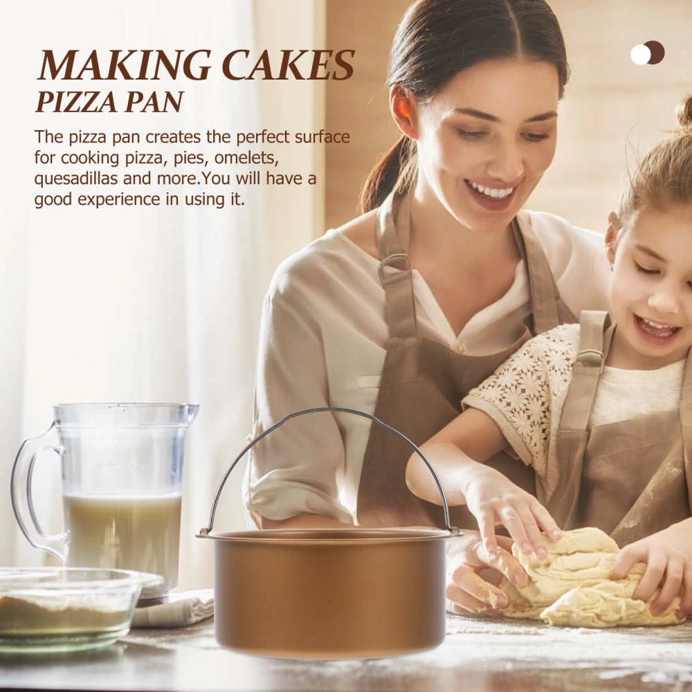 1 Set of Professional Cake Pizza Pan Air Fryer Accessories Pizza Cake Baking Pan