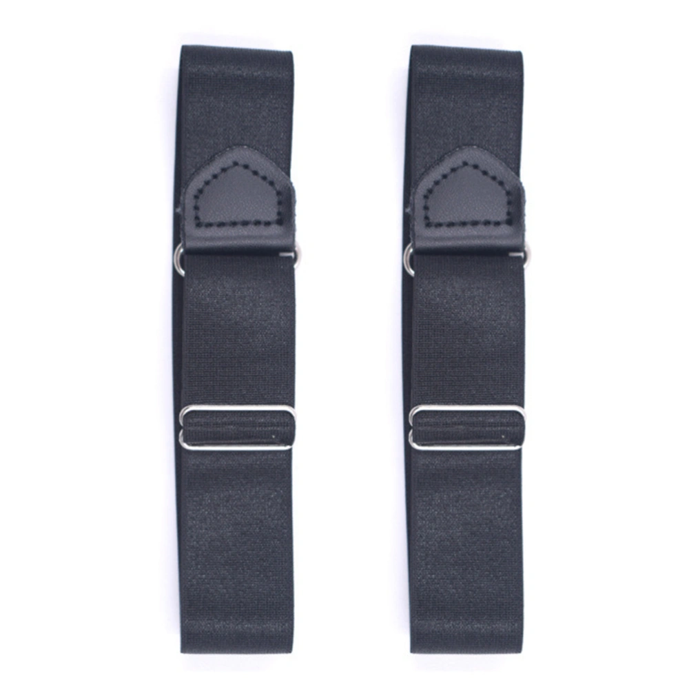 2.5cm Unisex Shirt Stay Belt Shirt Lock Belt Shirt Armband Non Wrinkle Resistant for Adults