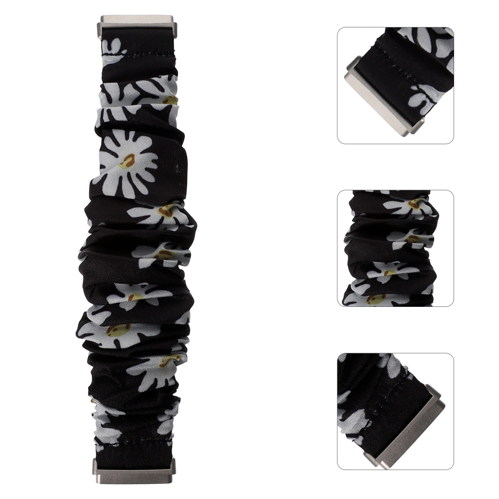 1Pc Exquisite Scrunchie Watch Band Compatible for Fitbit Versa3/ Fitbit Sense