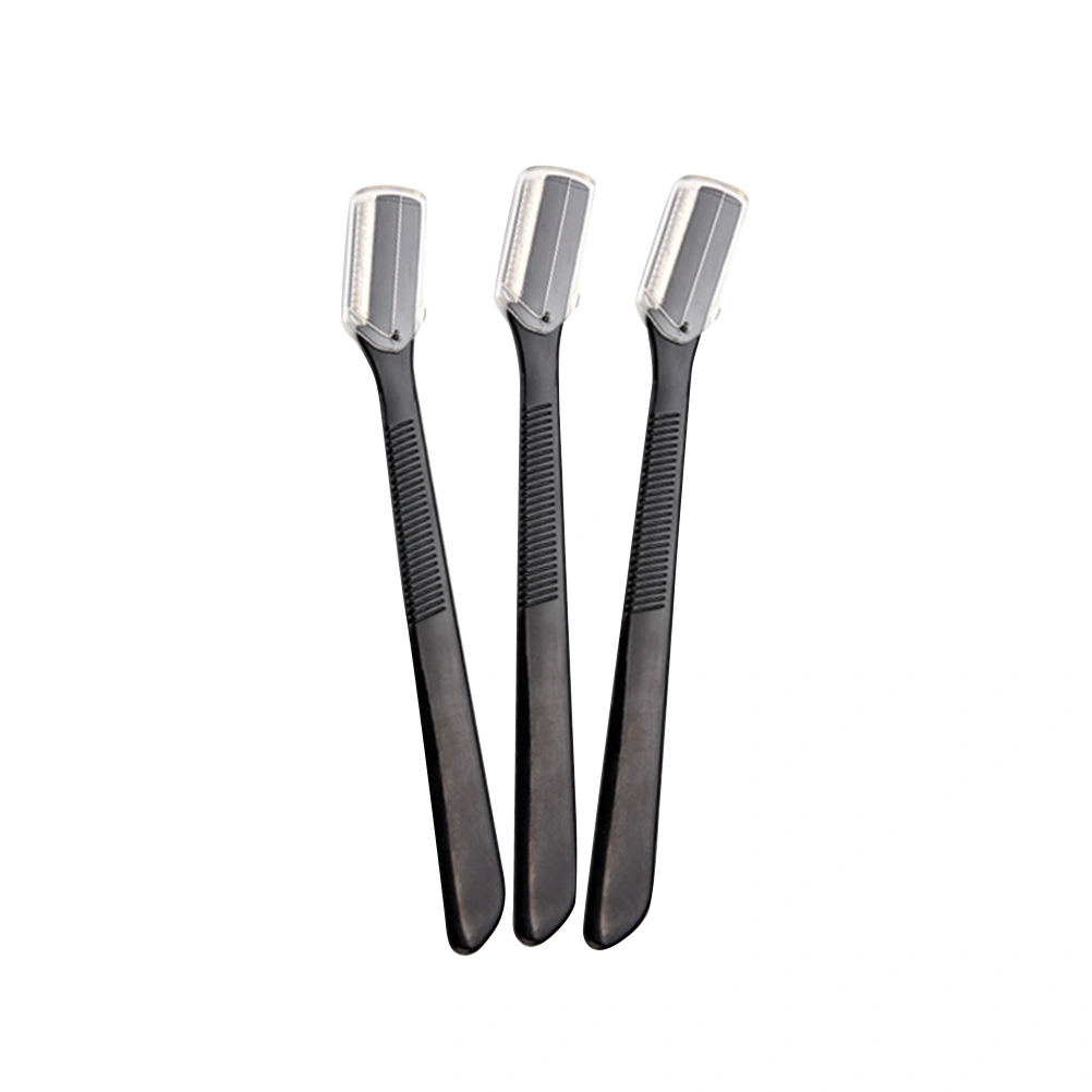 12Pcs Safety Eyebrow Trimmers Multi-function Eyebrow Razors Simple Eyebrow Shaver Makeup Accessories