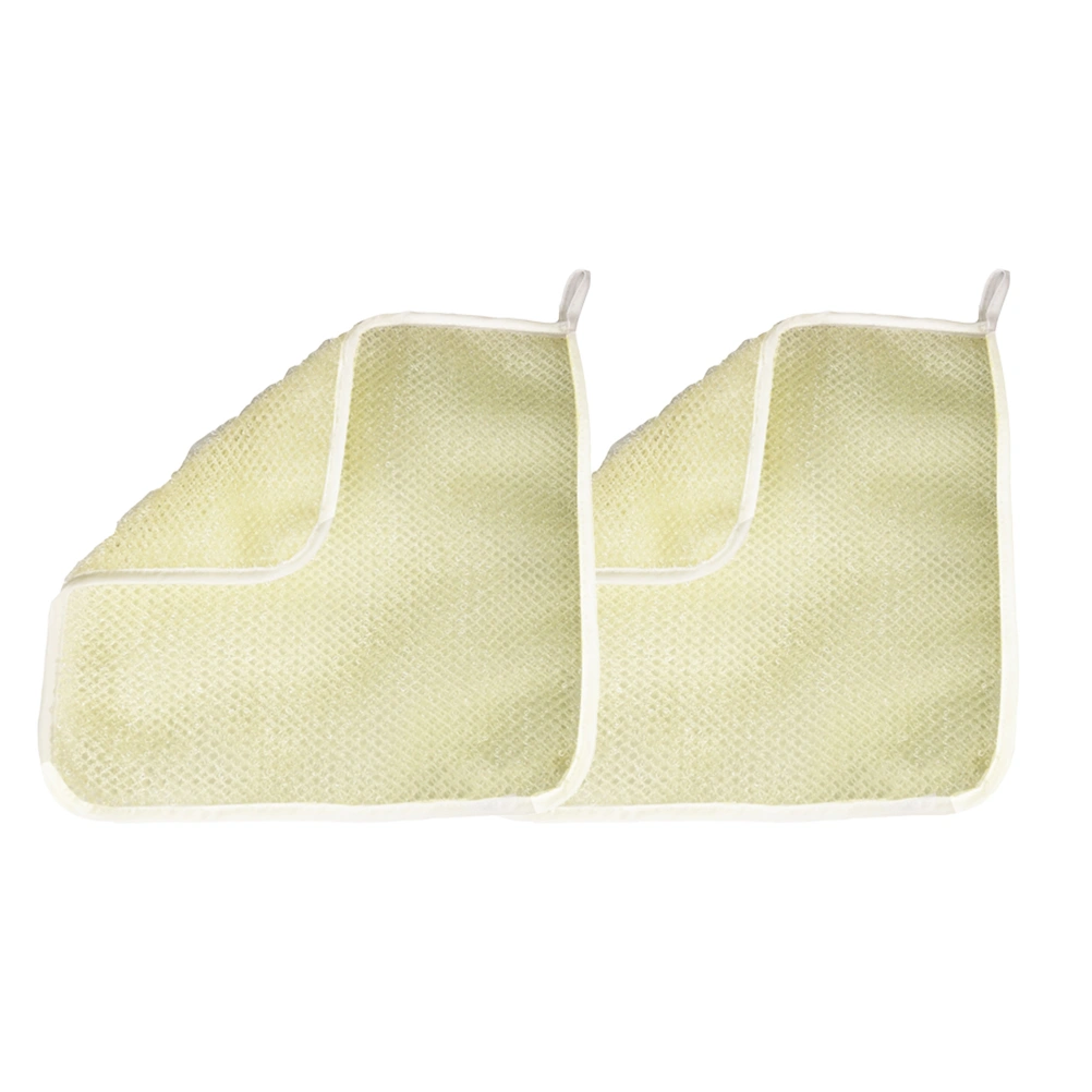 2Pcs Bathing Towel Body Washing Scrubber Exfoliating Bath Towel Wash Cleaning Tool