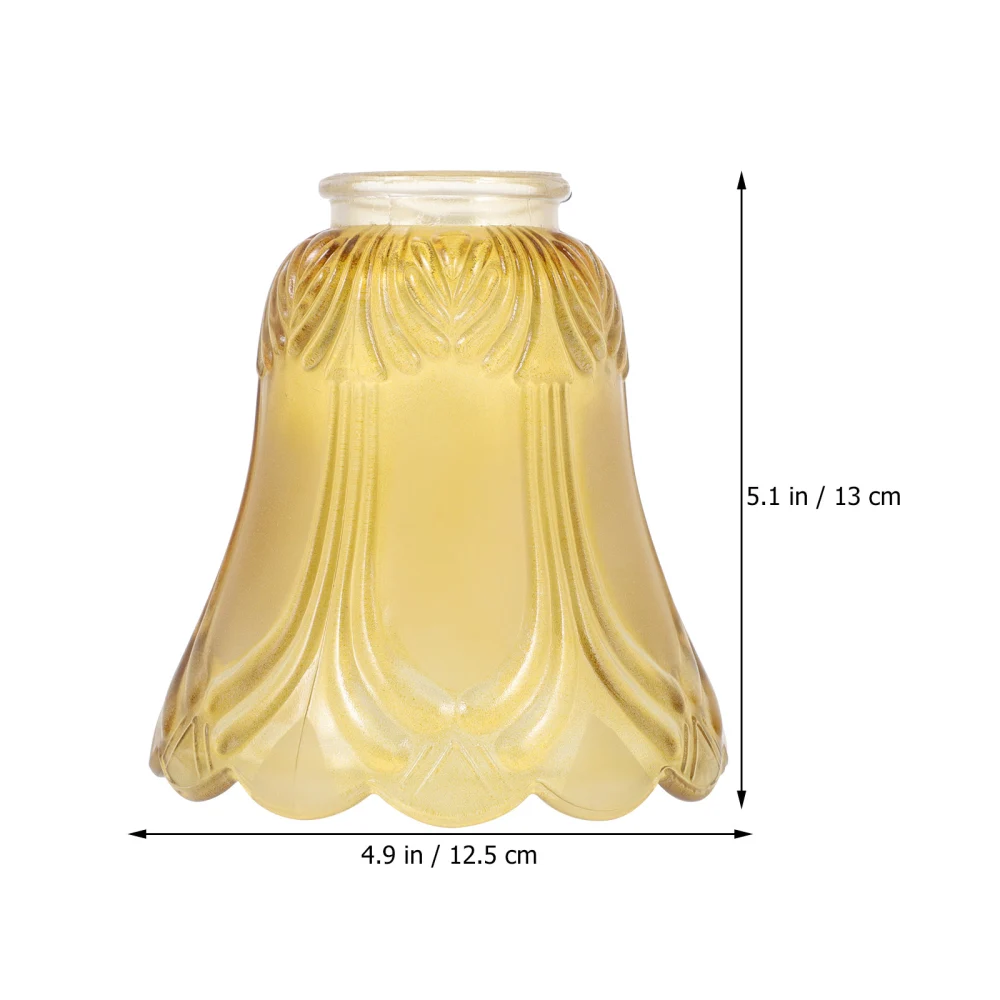 2Pcs Anti-dust Lampshade Delicate European Style Lampshade Durable Lamp Cover