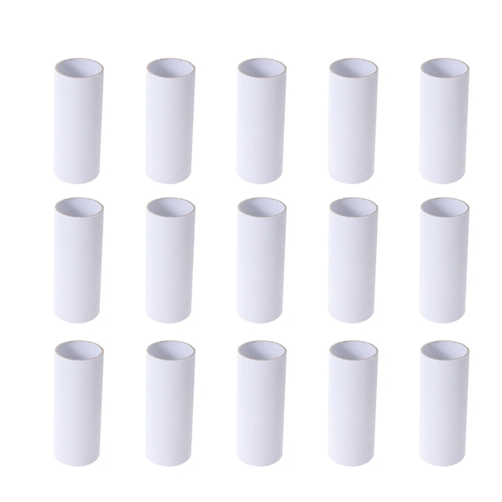 20pcs Kraft Paper Tubes Cardboard Tubes for Storage Art Drawings Posters Paintings Protector (White)