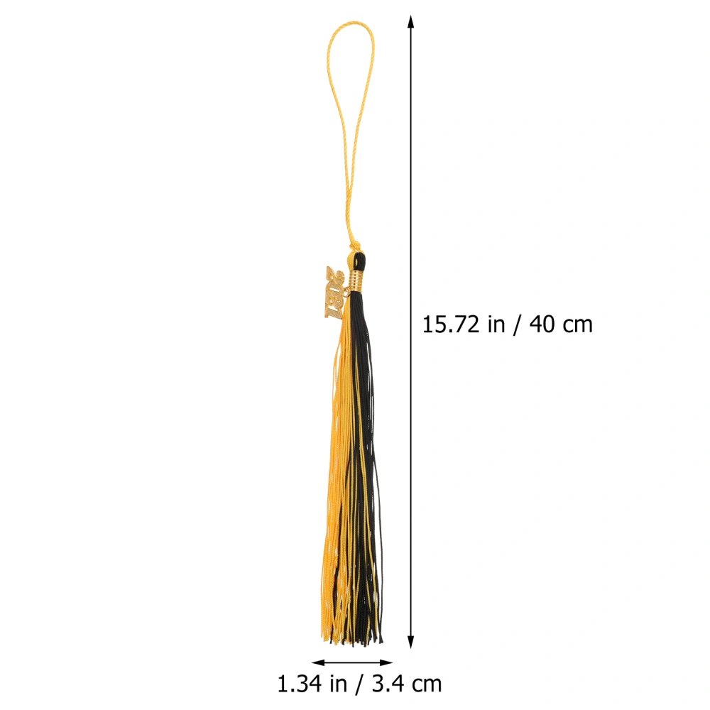 5pcs 40cm 2020 Doctor Bachelor Hat Tassel Pendant Graduation Supplies