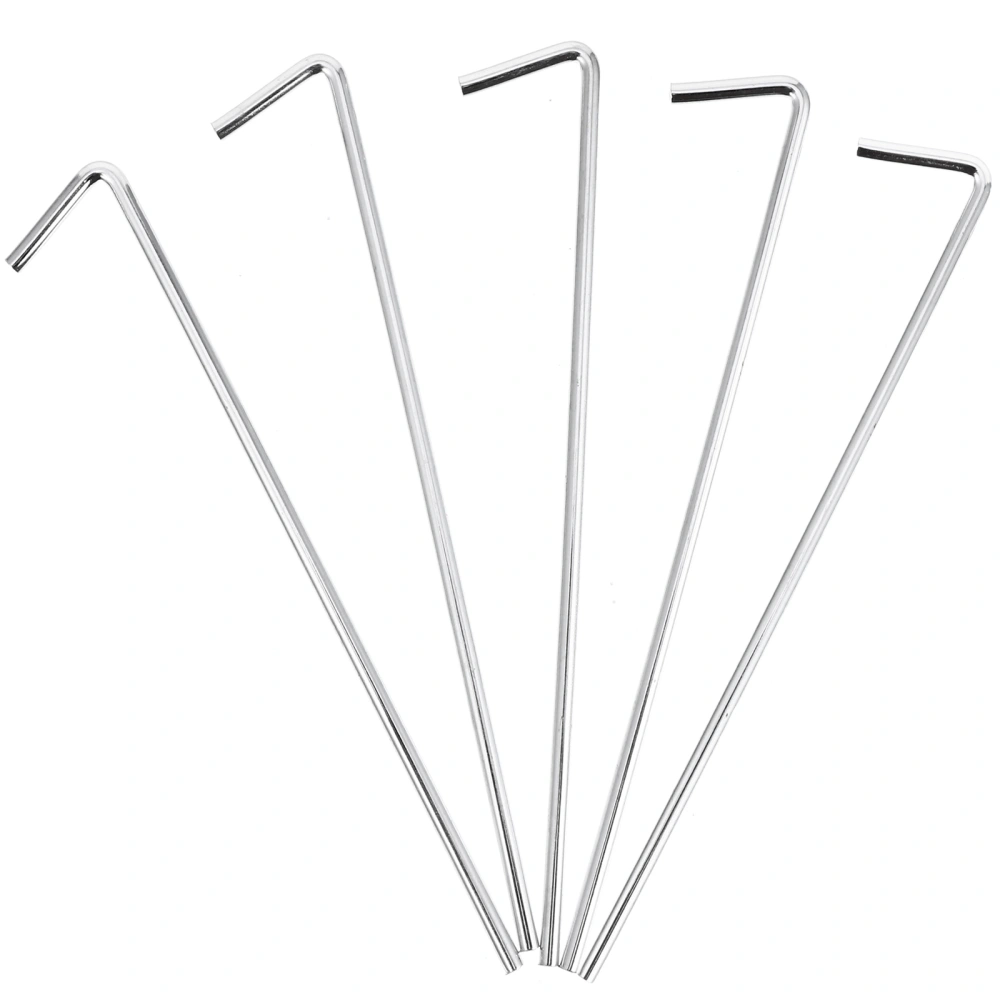 20PCS Iron Tent Stake Replacement Outdoor Canopy Stake Camping Tarp Peg Nail