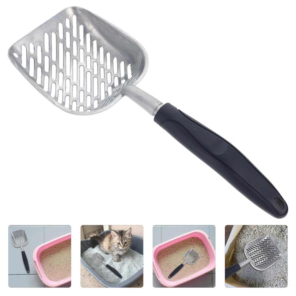 Cat Poop Shovel Portable Cat Litter Shovel Aluminum Alloy Litter Shovel Cat Supplies