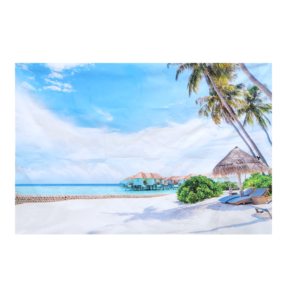 Beach Background Photography Backdrop Photo Shoot Prop Party Wall Decor