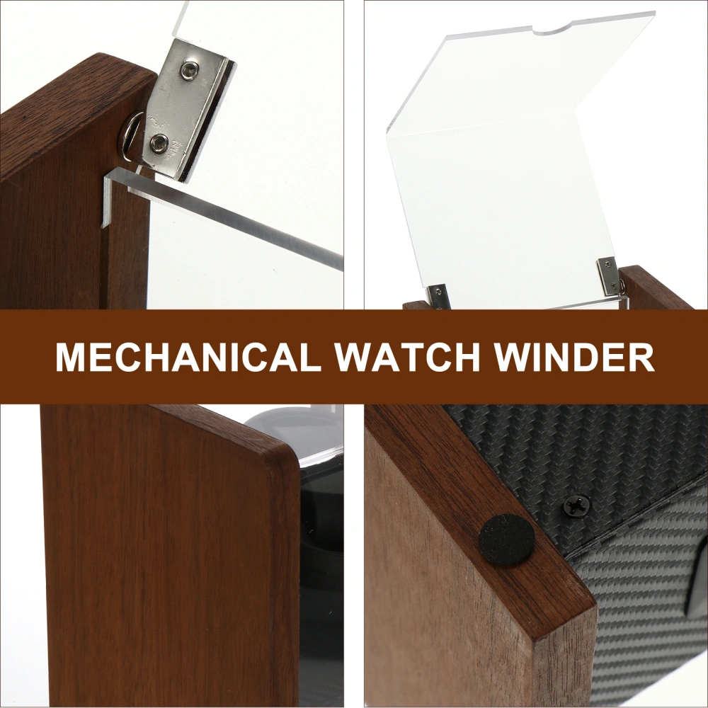 Mechanical Watch Winding Box Luxury Watch Winder for Automatic Watches (UK Plug)