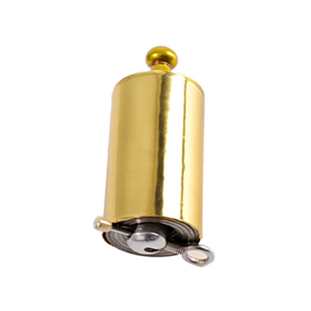 1.5m Magician Professional Stage Props Mini Steel Props Cudgel Tricks Toys (Golden)