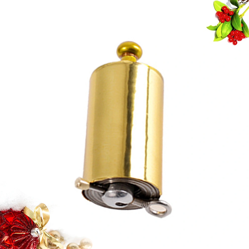 1.5m Magician Professional Stage Props Mini Steel Props Cudgel Tricks Toys (Golden)