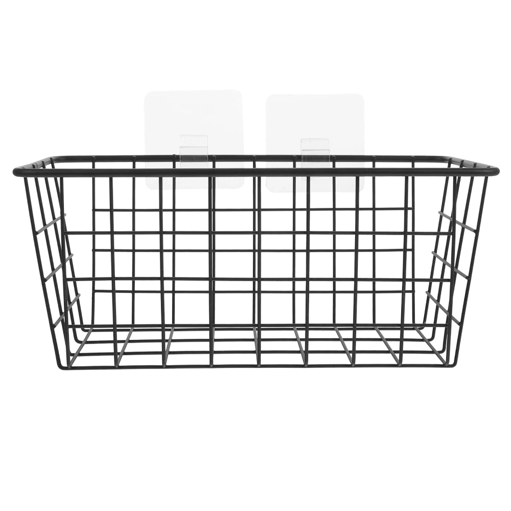 1 Set Bathroom Sink Racks Kitchen Storage Rack Draining Rack Storage Shelf (Black)