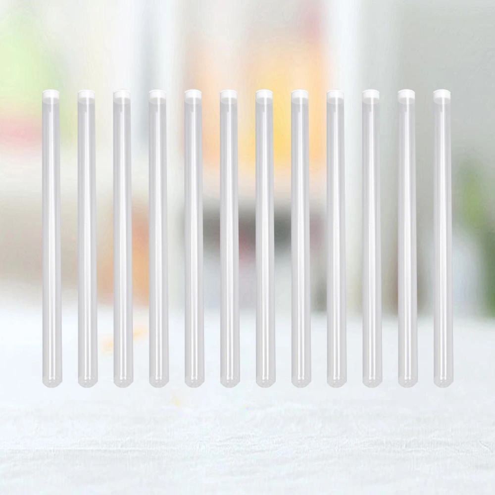 30pcs Sewing Needle Storage Box Transparent Long Storage Box Plastic Sewing Needle Holder (15 x 1cm)