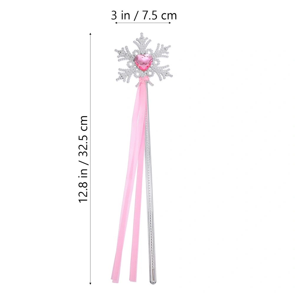 4pcs Frozen Snowflake Wands Snowflake Theme Winter Wands Birthday Party Wands