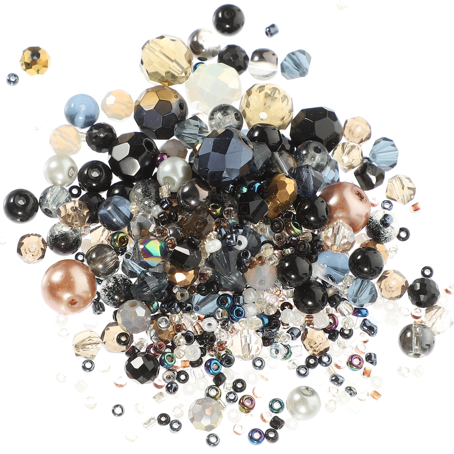 1 Bag of DIY Glass Beads Loose Beads Bracelet Making Spacer Beads Bracelet Beads