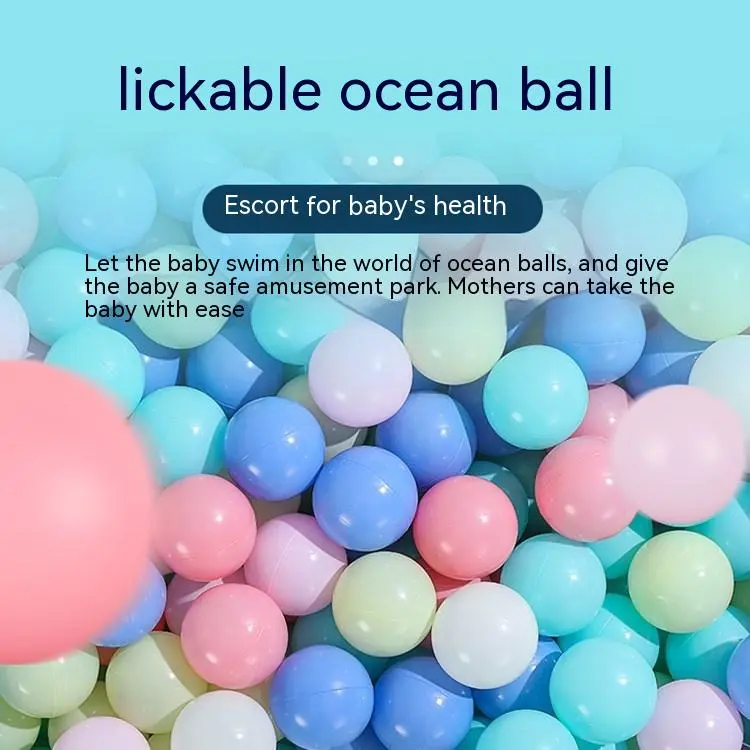 Children's Paradise Color Macaron Thickened Marine Ball