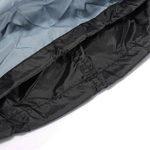 170cm Waterproof BBQ Barbecue Cover Protective Grill Cover with Storage Bag - Size L (Black)